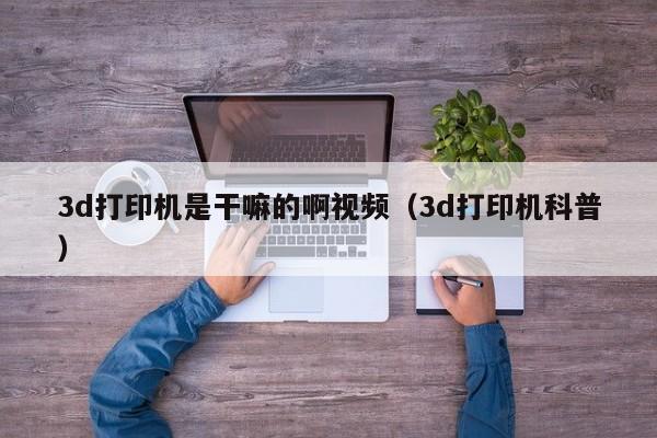 3d打印机是干嘛的啊视频（3d打印机科普）